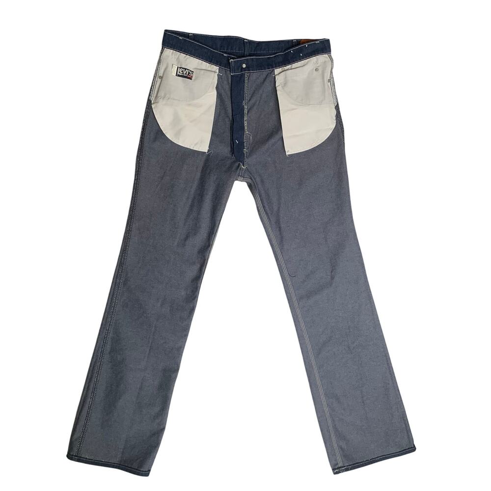 Vintage 1980 Levi 549’s-White Label-Levi's For Men-Size 38-Blue Jeans Denim - Picture 12 of 16